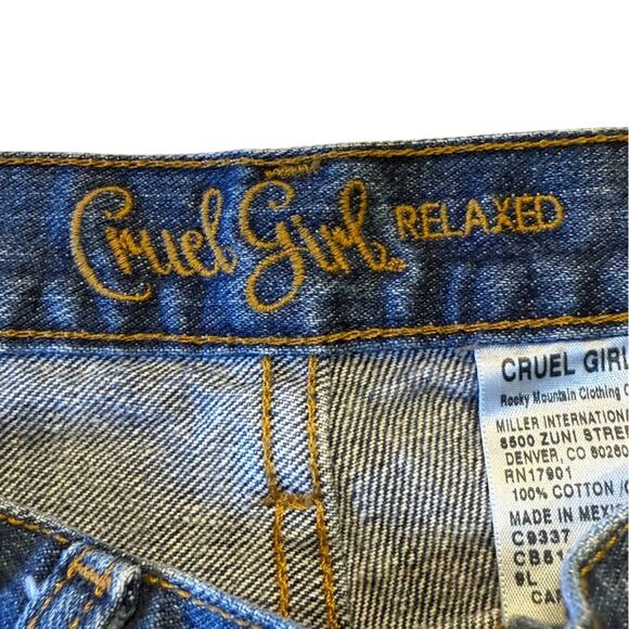 Cruel Girl Relaxed Womens 30 x 33 Cotton Denim Jeans - Picture 3 of 8